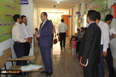 بازدید مدیر کل آموزش و پرورش هرمزگان از روند مصاحبه داوطلبان استخدام آموزش و پرورش