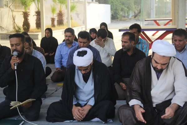 برگزاری مراسم پرفیض قرائت زیارت عاشورا در دانشگاه فرهنگیان هرمزگان 2