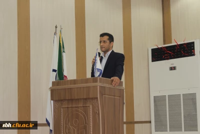 مراسم بدرقه کاروان دانشجویی پیاده روی اربعین در دانشگاه فرهنگیان هرمزگان برگزار گردید