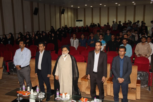 مراسم بدرقه کاروان دانشجویی پیاده روی اربعین در دانشگاه فرهنگیان هرمزگان برگزار گردید  3