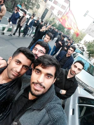 شرکت هیات عزاداری دانشجویی دانشگاه فرهنگیان هرمزگان در مراسم عزاداری اربعین حسینی هیات های دانشجویی سراسر کشور در حضور مقام معظم رهبری 3