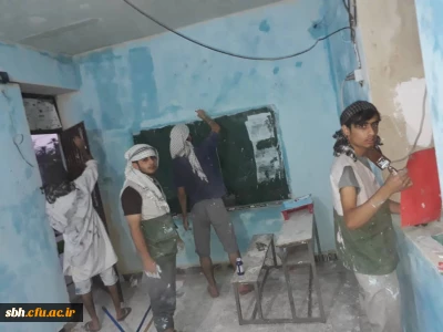 اردوی جهادی دانشجویان پردیس شهید بهشتی هرمزگان در مناطق محروم شهرستان رودان برگزار گردید