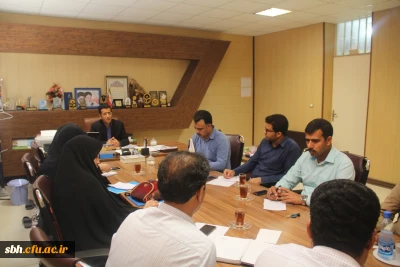 نشست مشترک کارگروههای دانشجویی و ایمنی پردیس های استان هرمزگان تشکیل گردید