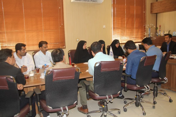 نشست مشترک کارگروههای دانشجویی و ایمنی پردیس های استان هرمزگان تشکیل گردید 4