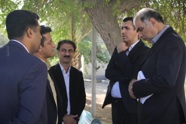 مشاور فرهنگی، اجتماعی و علمی سازمان برنامه و بودجه کشور به اتفاق معاون طرح و برنامه دانشگاه فرهنگیان و مدیران کل طرح و برنامه و منابع انسانی دانشگاه از پردیس های استان هرمزگان بازدید نمودند . 18