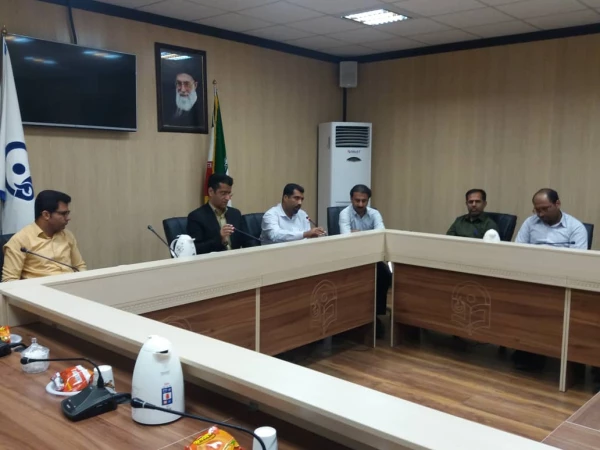 بیست و یکمین نشست شورای اداری مشترک مدیریت استانی و پردیس شهید بهشتی هرمزگان برگزار گردید 8