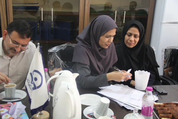 جلسه انتخاب مدیران گروه 5