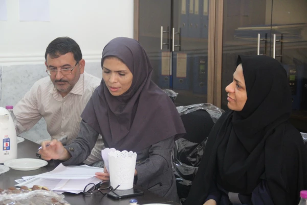 جلسه انتخاب مدیران گروه 6