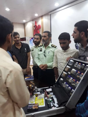 گارکاه با موضوع مواد مخدر در پردیس شهید بهشتی هرمزگان 3