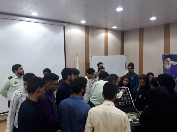 گارکاه با موضوع مواد مخدر در پردیس شهید بهشتی هرمزگان 6