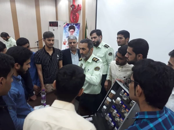 گارکاه با موضوع مواد مخدر در پردیس شهید بهشتی هرمزگان 11