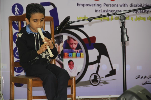 برگزاری مراسم روز جهانی معلولین در دانشگاه  فرهنگیان هرمزگان 4
