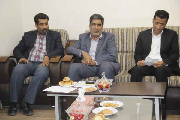 دیدار سرپرست و اعضای شورای مدیریت دانشگاه فرهنگیان با مدیرکل جدید آموزش و پرورش استان
 5