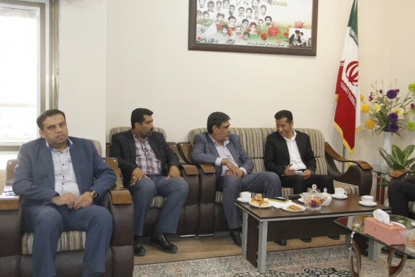 دیدار سرپرست و اعضای شورای مدیریت دانشگاه فرهنگیان با مدیرکل جدید آموزش و پرورش استان
 7