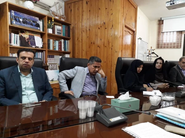 نسشت شورای کارورزی دانشگاه فرهنگیان هرمزگان با حضور مدیر کل آموزش و پرورش استان
 7