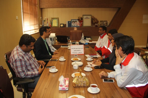 نشست مشترک جمعیت هلال احمر و دانشگاه فرهنگیان هرمزگان 9