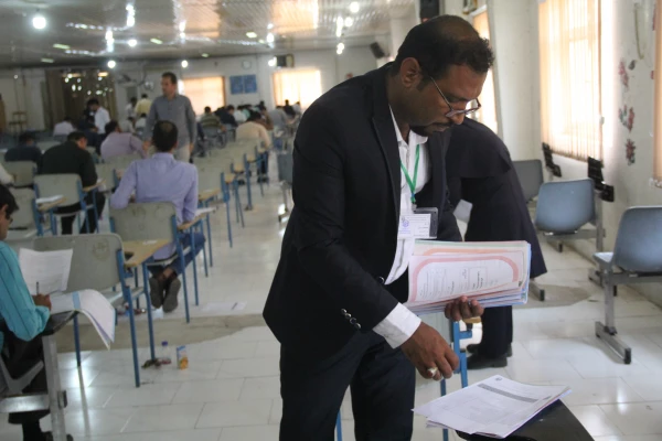 همزمان با سراسر کشور آزمون جامع مهارت آموزان ماده 28  دانشگاه فرهنگیان هرمزگان برگزار گردید.
 5