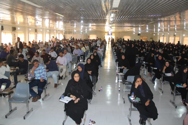 همزمان با سراسر کشور آزمون جامع مهارت آموزان ماده 28  دانشگاه فرهنگیان هرمزگان برگزار گردید.
 8