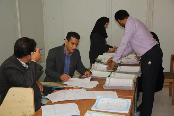 همزمان با سراسر کشور آزمون جامع مهارت آموزان ماده 28  دانشگاه فرهنگیان هرمزگان برگزار گردید.
 11