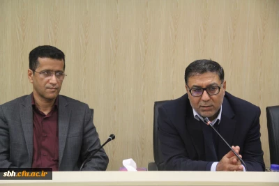 دکتر انصاری راد معاون دانشجویی دانشگاه در نشست اداری پردیس های استان هرمزگان
با پذیرش حداکثری دانشجو به توسعه و بالندگی آموزش و پرورش کمک می کنیم