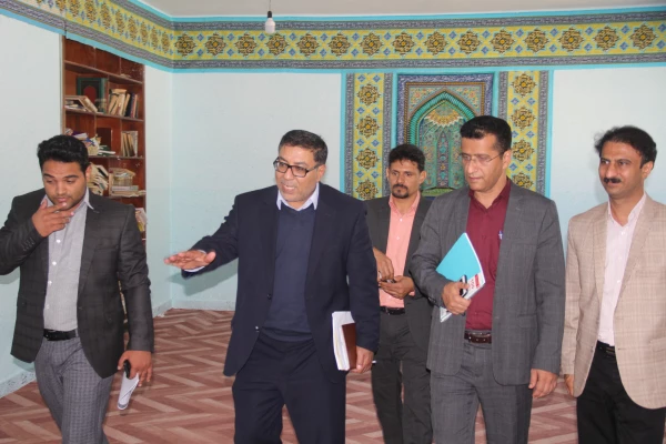 بازدید دکتر انصاری راد معاون دانشجویی دانشگاه فرهنگیان از پردیس ها و  واحدهای تابعه دانشگاه فرهنگان هرمزگان 6