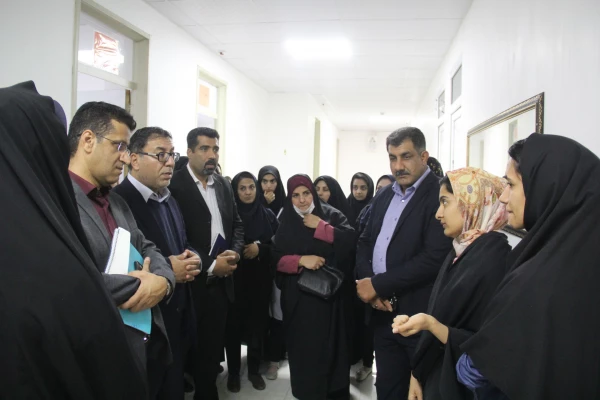 بازدید دکتر انصاری راد معاون دانشجویی دانشگاه فرهنگیان از پردیس ها و  واحدهای تابعه دانشگاه فرهنگان هرمزگان 10